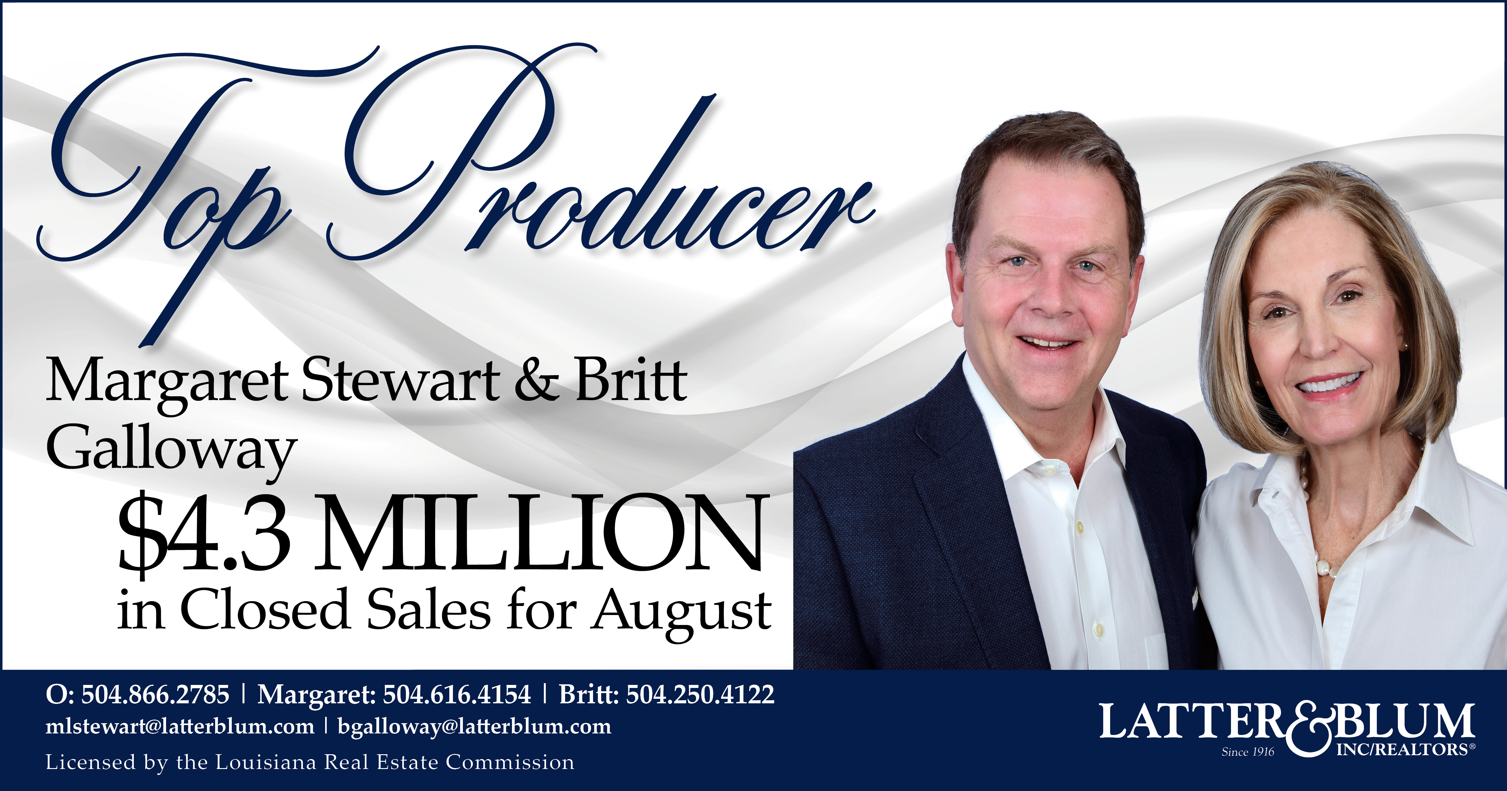 Share article Margaret Stewart & Britt Galloway Million in a Month